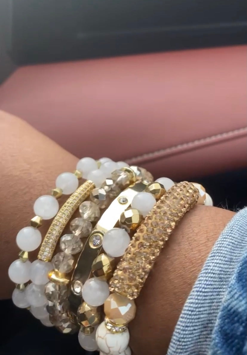 Cubic zirconia online bangle bracelet