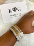Rhinestone Tube Rhinestone Bracelet