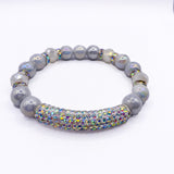 Rhinestone Tube Rhinestone Bracelet
