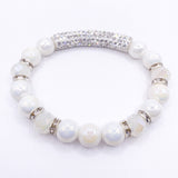 Rhinestone Tube Rhinestone Bracelet